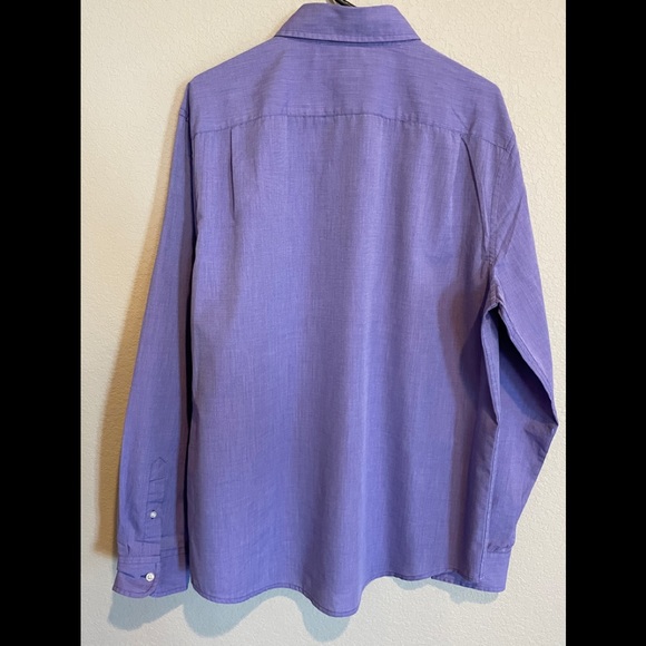 Chaps (purple) long sleeve button down shirt - Picture 3 of 7